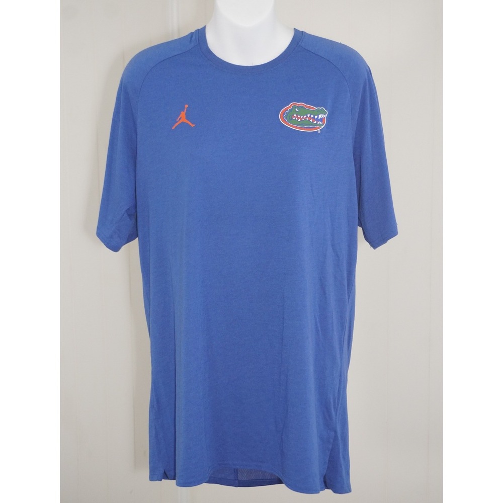 Jordan Large Florida Gators Blue Dri-FIT Short Sleeve Athletic T-Shirt